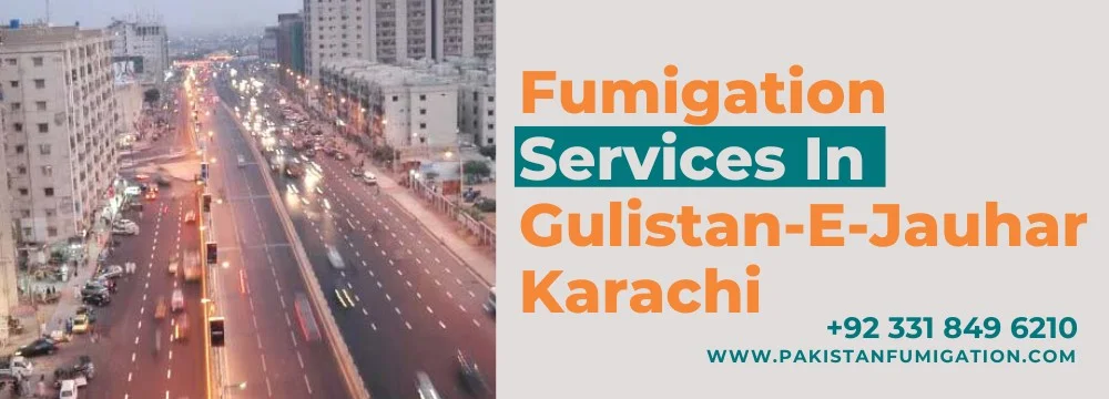 Fumigation Services in Gulistan-E-Jauhar Karachi