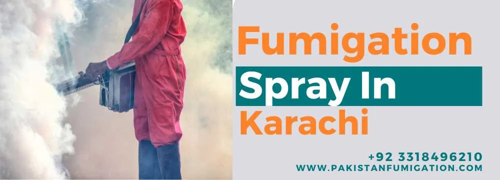 Fumigation Spray Services in Karachi Pakistan