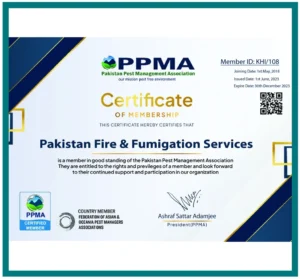 Pakistan Fumigation Certificate 1